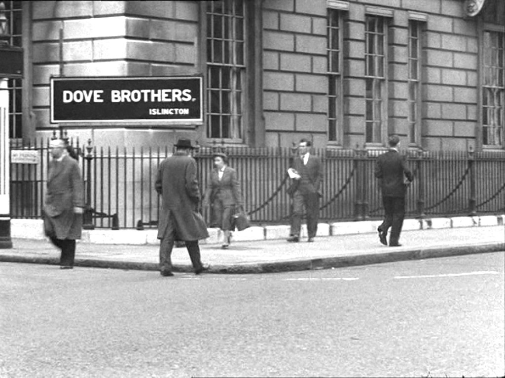 The corner of Suffolk Street and Pall Mall East, London SW1 Circa 1956