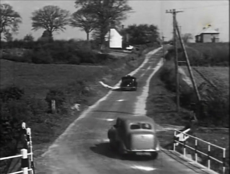 Going north on Fox Hill out of St. Cross South Elmham, Harleston, Suffolk Circa 1948