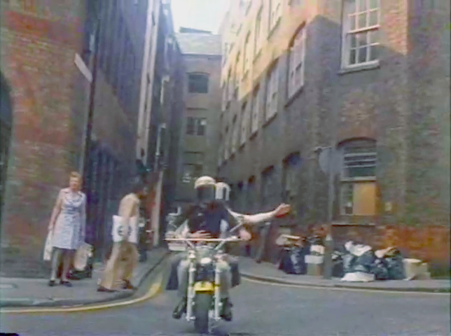 Rose Street, London WC2 into Floral Street. Circa 1975