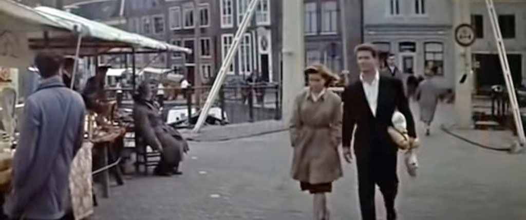 Hoge brug at the Veermanskade, Hoorn Circa 1962