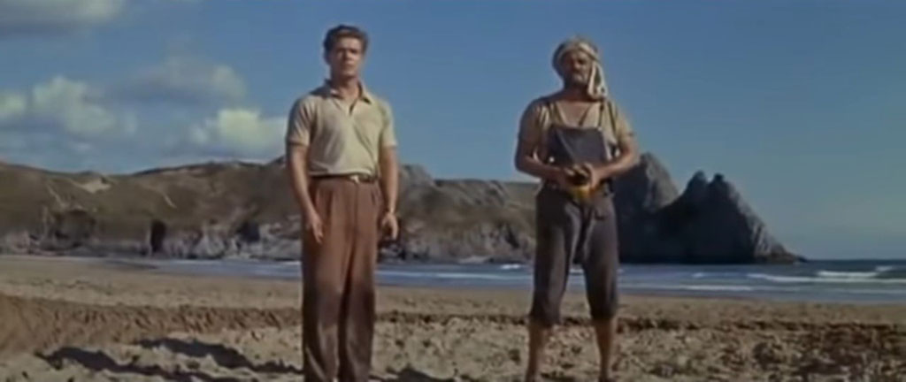 Three Cliffs Bay, Gower Peninsular, Wales Circa 1962