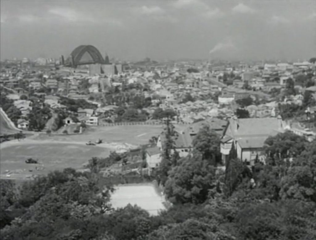 View of North Sydney and Sydney, from Bent St, North Sydney Circa 1959