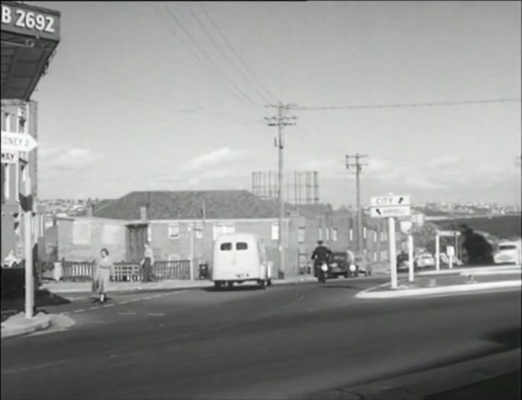 Pacific Highway and McDougall St, North Sydney Circa 1959