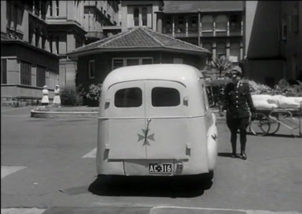 Rear of Sydney Hospital, Macquarie St, Sydney Circa 1959