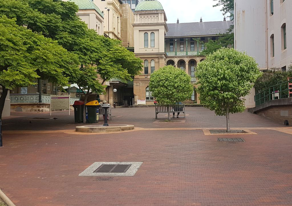 Rear of Sydney Hospital, Macquarie St, Sydney