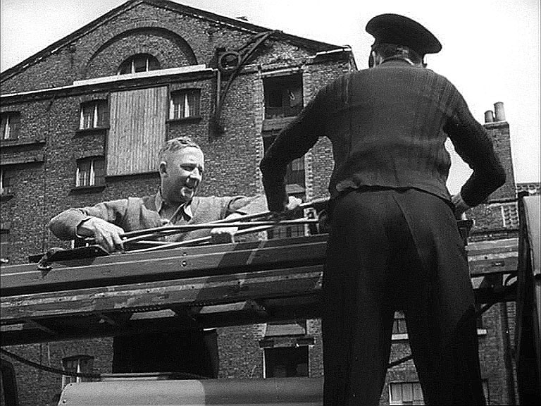 The warehouse at 48 – 49, east side of Wellclose Square. Circa 1942