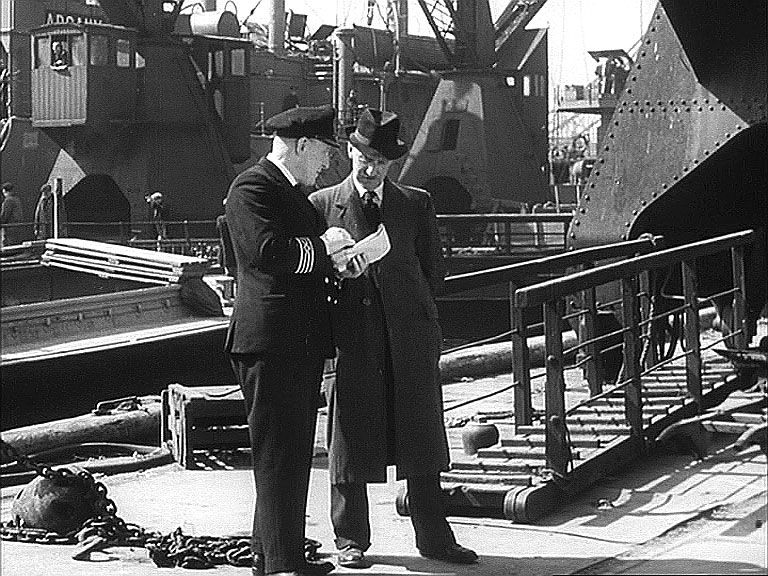 Carron Wharf, London E1 Circa 1942