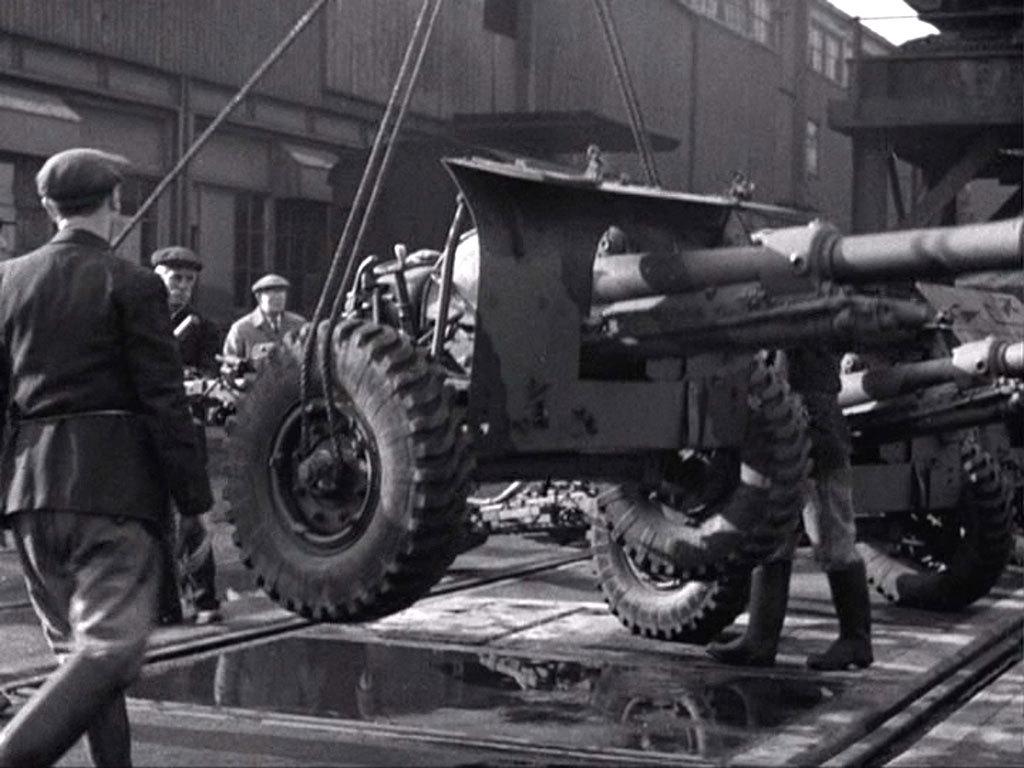 Woolwich Arsenal and we believe West Wharf (Ordnance) Circa 1942