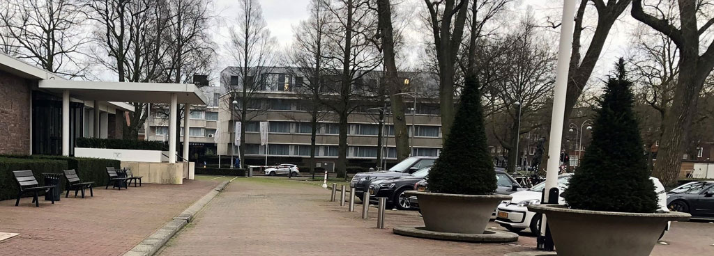 Hilton Hotel looking in the direction of the Breitnerstraat, Amsterdam