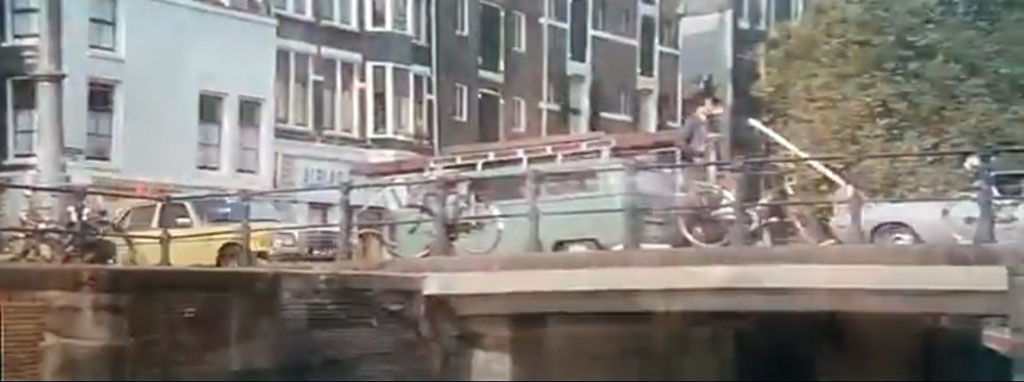 Intersection Haarlemmerstraat and Korte Prinsengracht Circa 1977