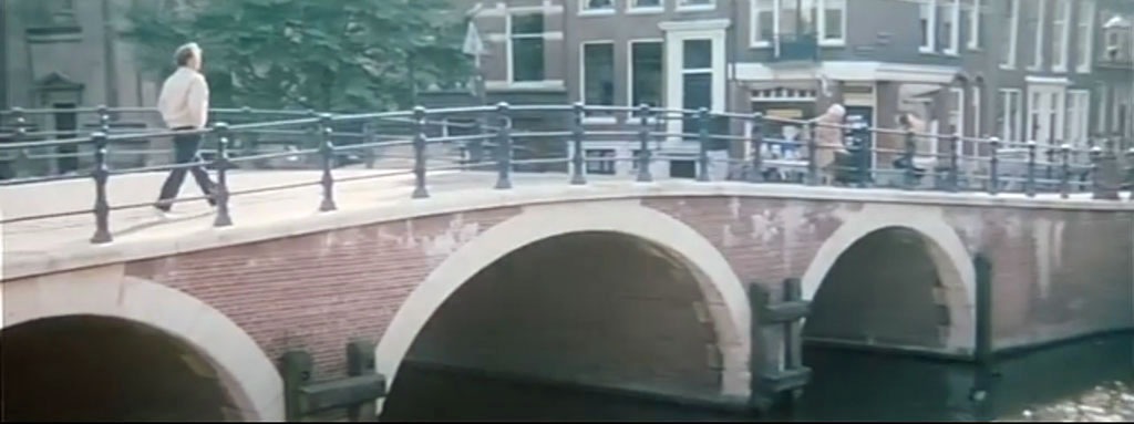 Intersection Prinsengracht and Reguliersgracht Circa 1977