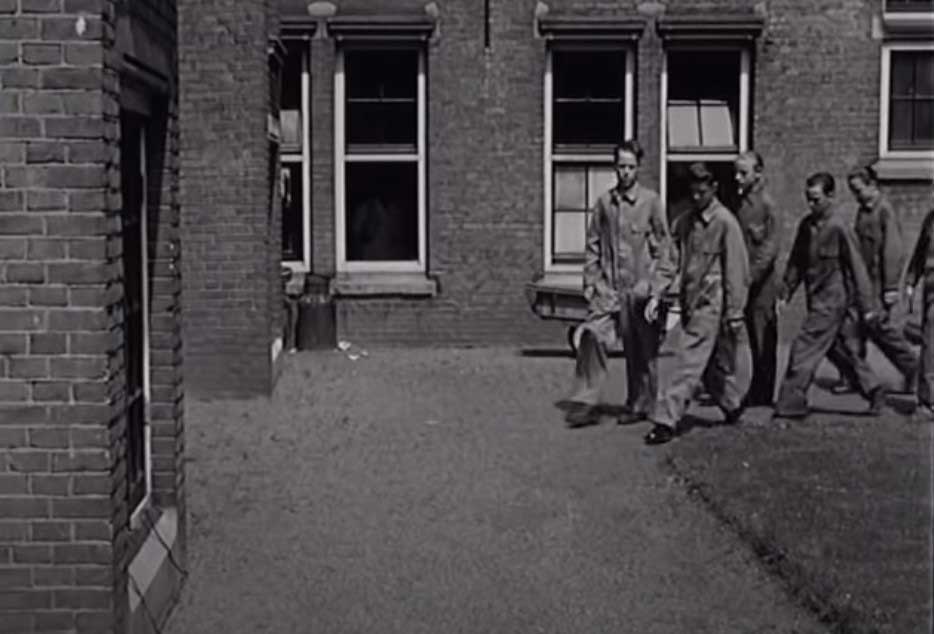 Garden of the observation house, Vosmaerstraat 1, Amsterdam Circa 1955