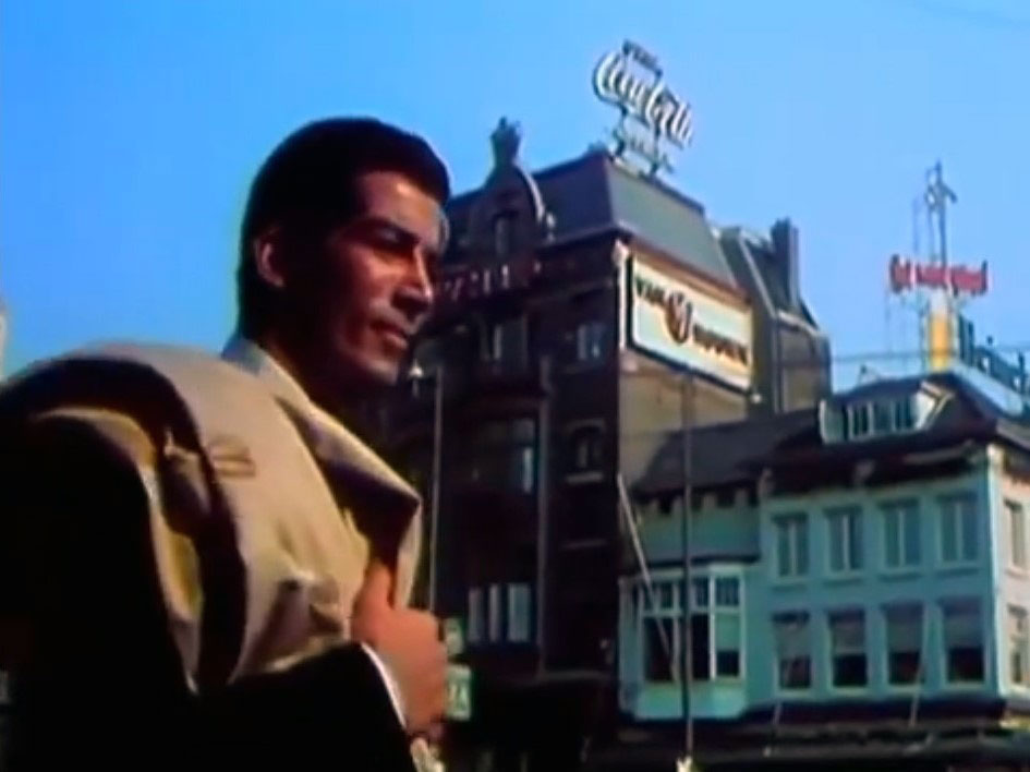Former police station, Leidseplein, Amsterdam. Circa 1966