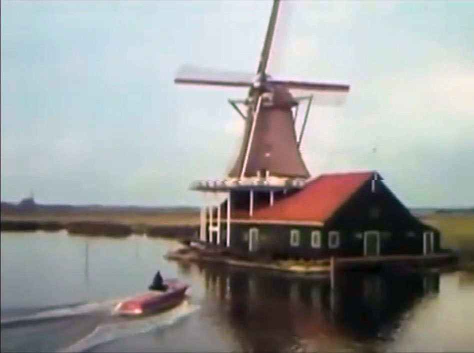 Windmill De Kat, Kalverringdijk 29, Zaandam Circa 1966