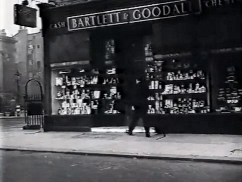 Crawford Street W1 with Wyndham Place to the left. Circa 1947