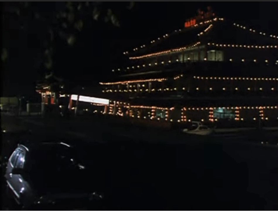 Oosterdokskade looking at Sea Palace restaurant, Amsterdam Circa 1987