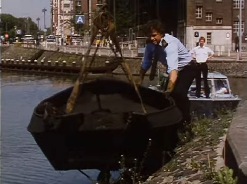 Oosterdokskade looking at Central Station, Amsterdam Circa 1987