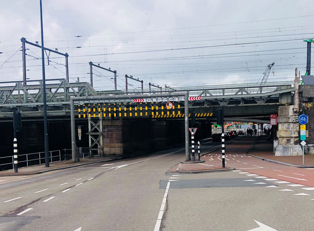 Intersection Oosterdokskade and Oostertoegang, Amsterdam