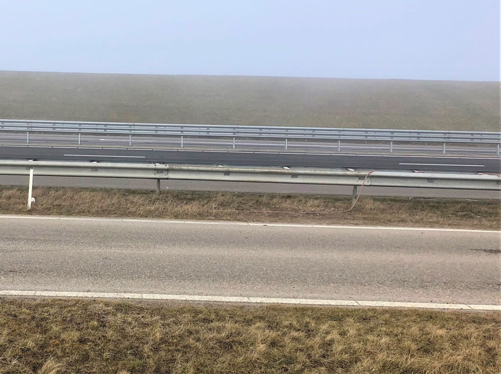 Afsluitdijk between Noord Holland and Friesland