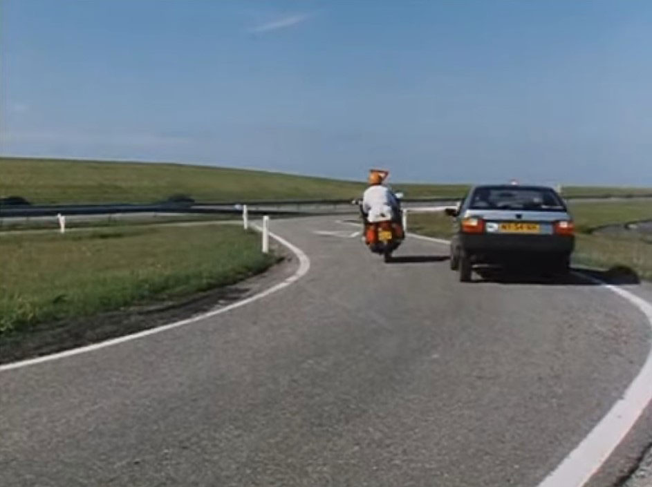 Breezanddijk on the Afsluitdijk Circa 1987