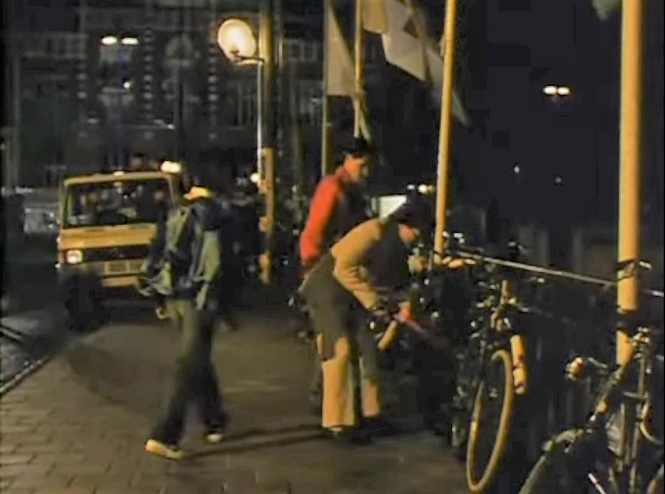 Sint Nicolaasbrug, Central Station, Amsterdam Circa 1987