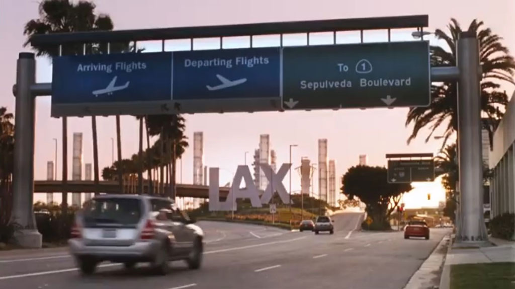 LAX Airport, Los Angeles, USA Circa 2005