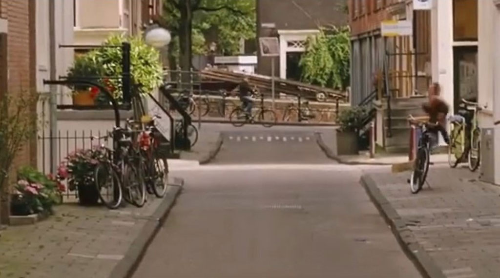 Eerste Leliedwarsstraat and looking in the direction of the Westertoren, Amsterdam Circa 2005