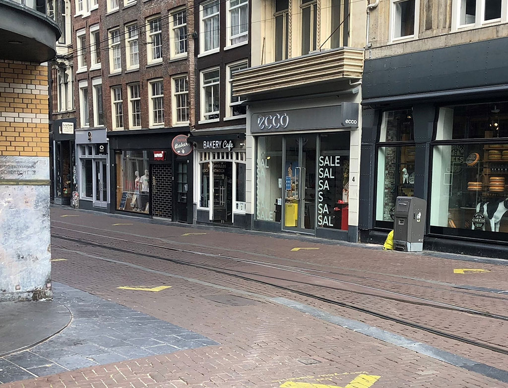 Leidsestraat 2 and 4, Amsterdam.