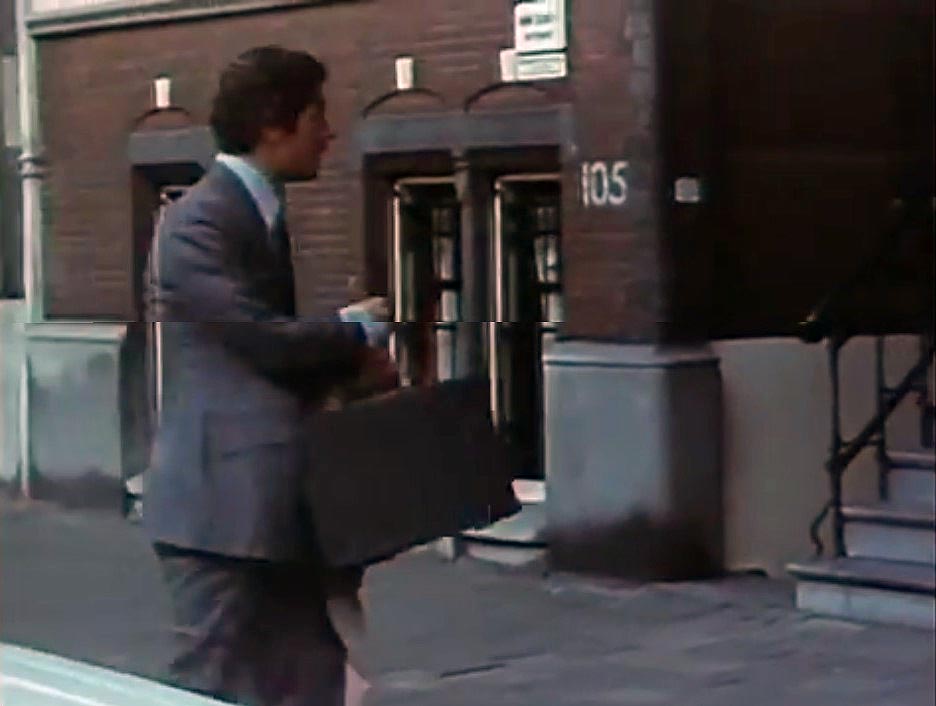 Van Eeghenstraat 105 and 107, Amsterdam. Circa 1971