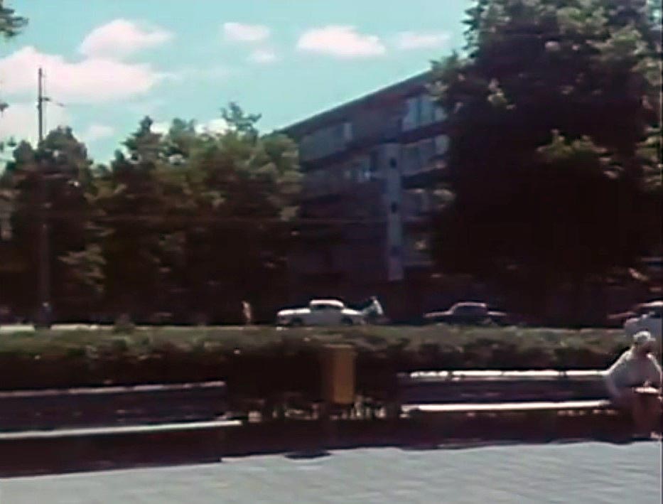 Intersection Beethovenstraat and Apollolaan, Amsterdam. Circa 1971