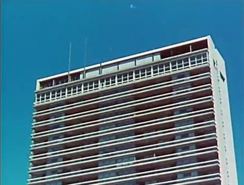 Palace Hotel, Burgemeester van Fenemaplein 2, Zandvoort, Noord-Holland. Circa 1971