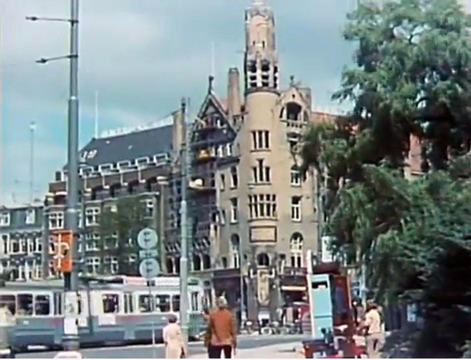 Americain Hotel, Leidsekade 97, Amsterdam. Circa 1971