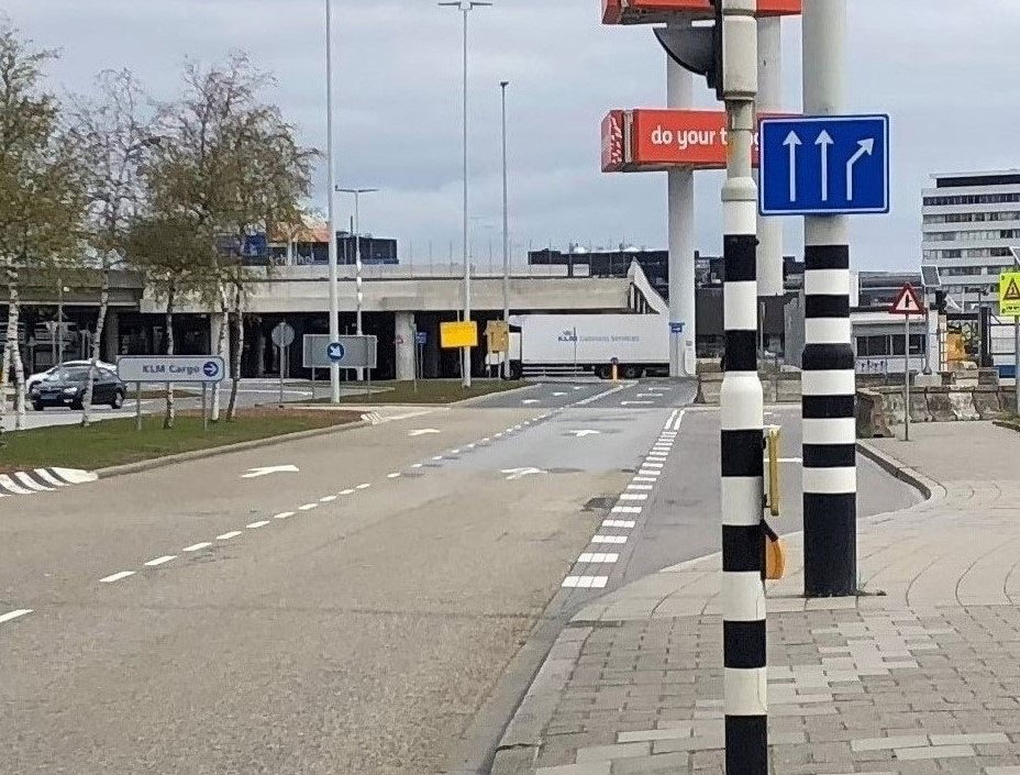 Schiphol Airport.