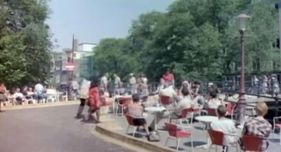 Intersection: Leliegracht and Prinsengracht Circa 1989