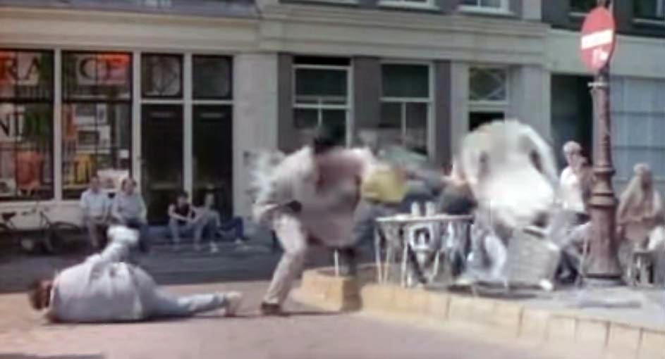 Intersection: Leliegracht and Prinsengracht Circa 1989