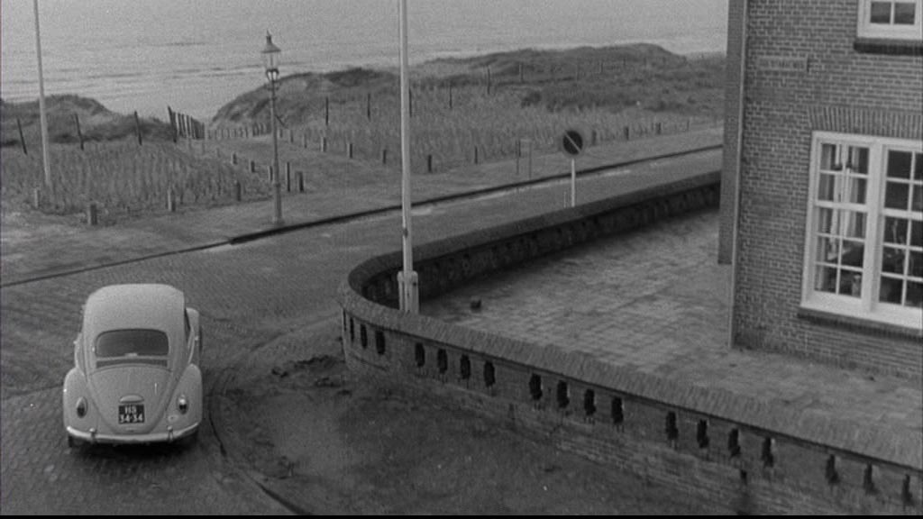 the intersection Boerhaveweg and Koningin Astrid Boulevard, Noordwijk aan Zee Circa 1965