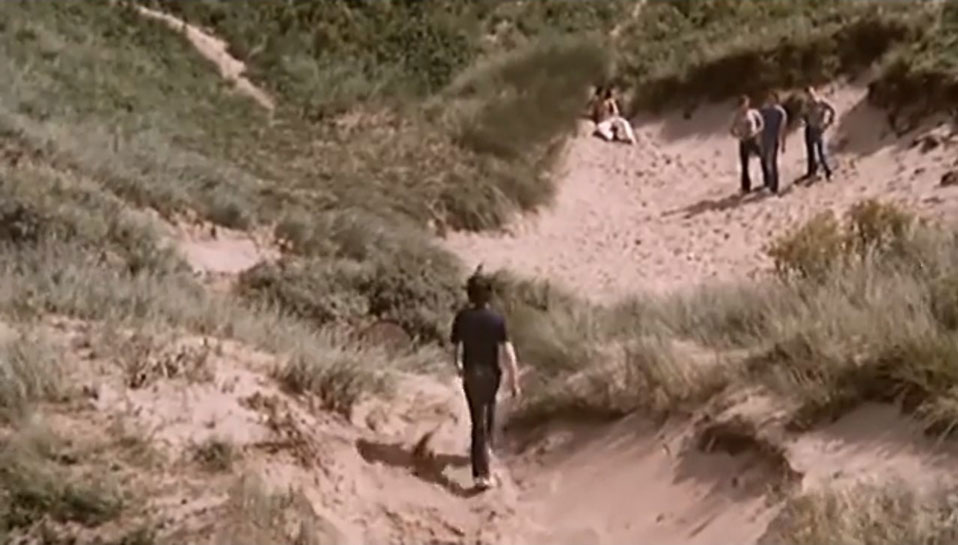 The dunes of what is nowadays Natuurreservaat Kennemerduinen, North Holland. Location codes are Latitude: 52:24:53.168398999 Longitude:4:33:14,0187589999. Circa 1973
