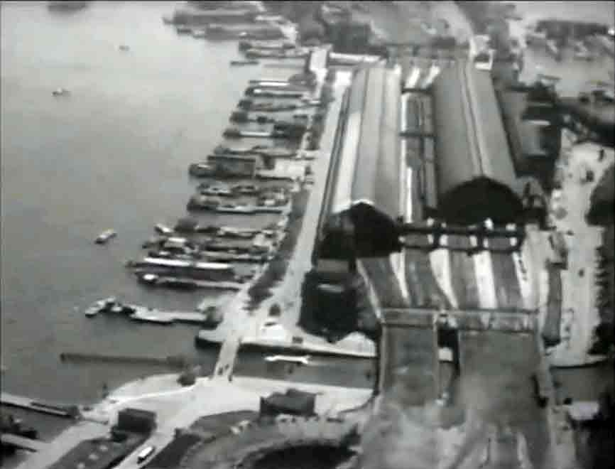 Central Station, Amsterdam. Circa 1948