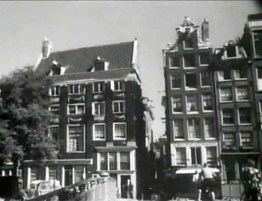 Intersection Blauwburgwal and Singel, Amsterdam