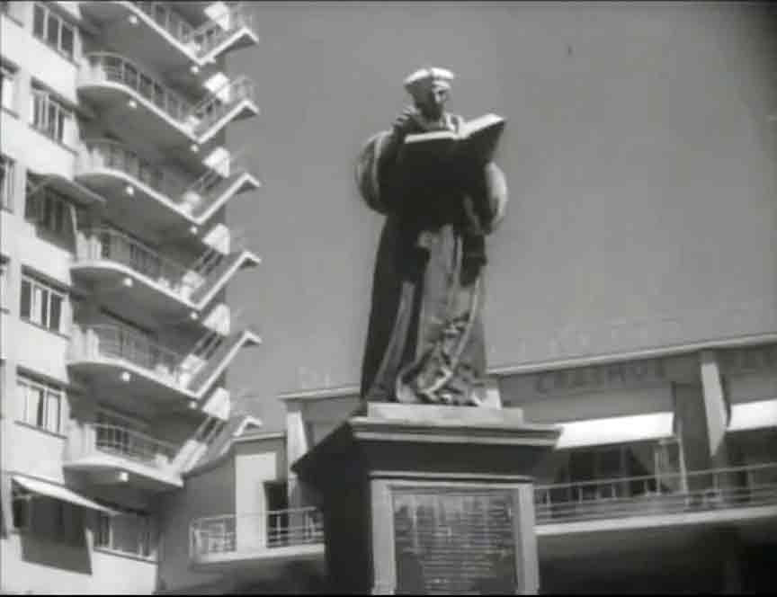 Grotekerkplein, Rotterdam. Circa 1948