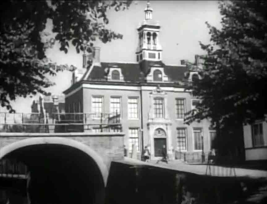 City hall Edam, Damplein 1, Edam Circa 1948