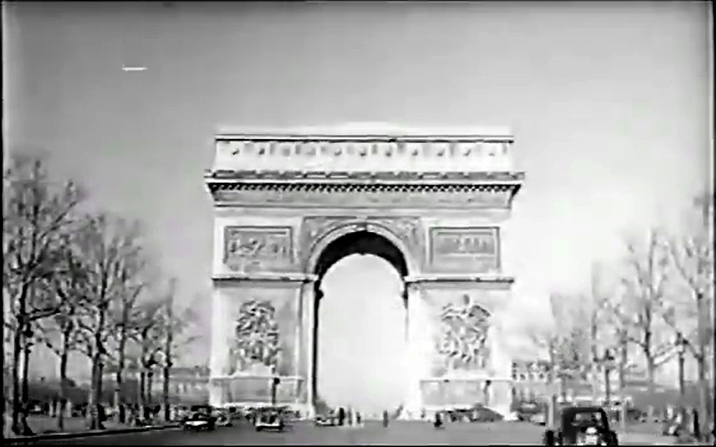 Arc de Triomphe, Pl. Charles de Gaulle, 75008 Paris, France. Circa 1959