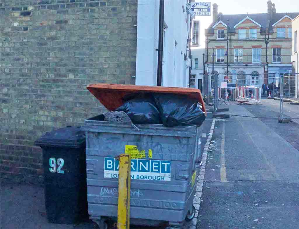 Moxon Street in Chipping Barnet, Hertfordshire