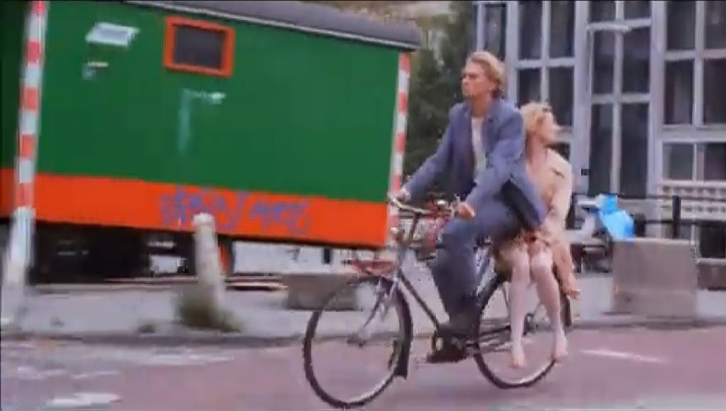 Intersection Weesperstraat and Nieuwe Prinsengracht, Amsterdam Circa 1993