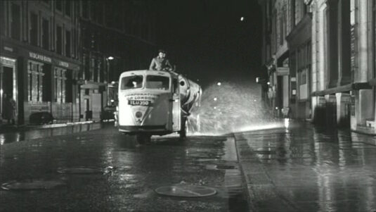Eastcheap looking west from Rood Lane junction Circa 1960