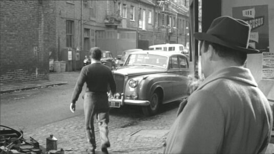 Circa 1 Queens Gate Place Mews to the north of Cromwell Road in Kensington in SW7. Circa 1960