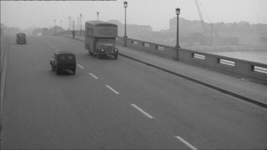 Wandsworth Bridge, London SW6, here looking north. Circa 1960