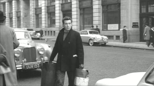 53 Great Tower Street in the background. Circa 1960