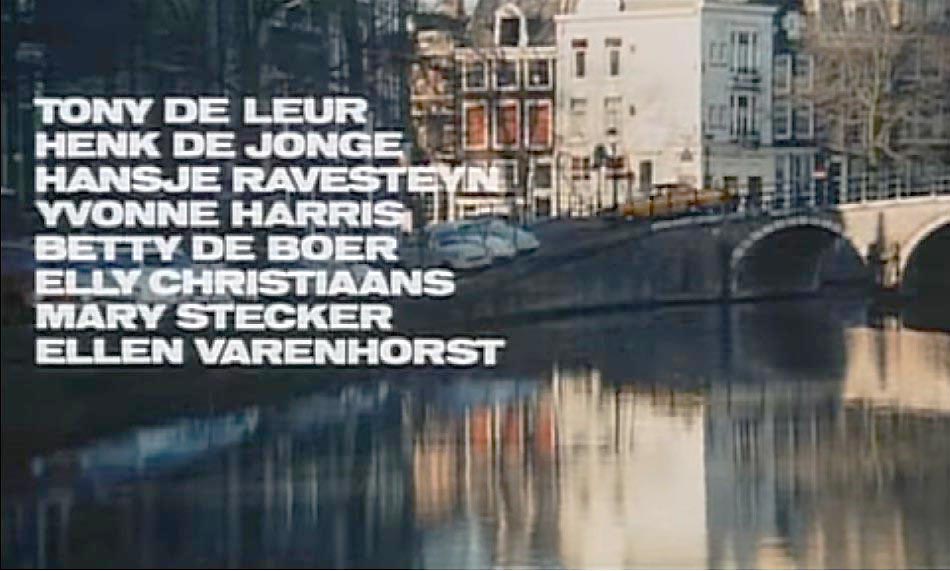 Prinsengracht and Reguliersgracht, Amsterdam Circa 1971