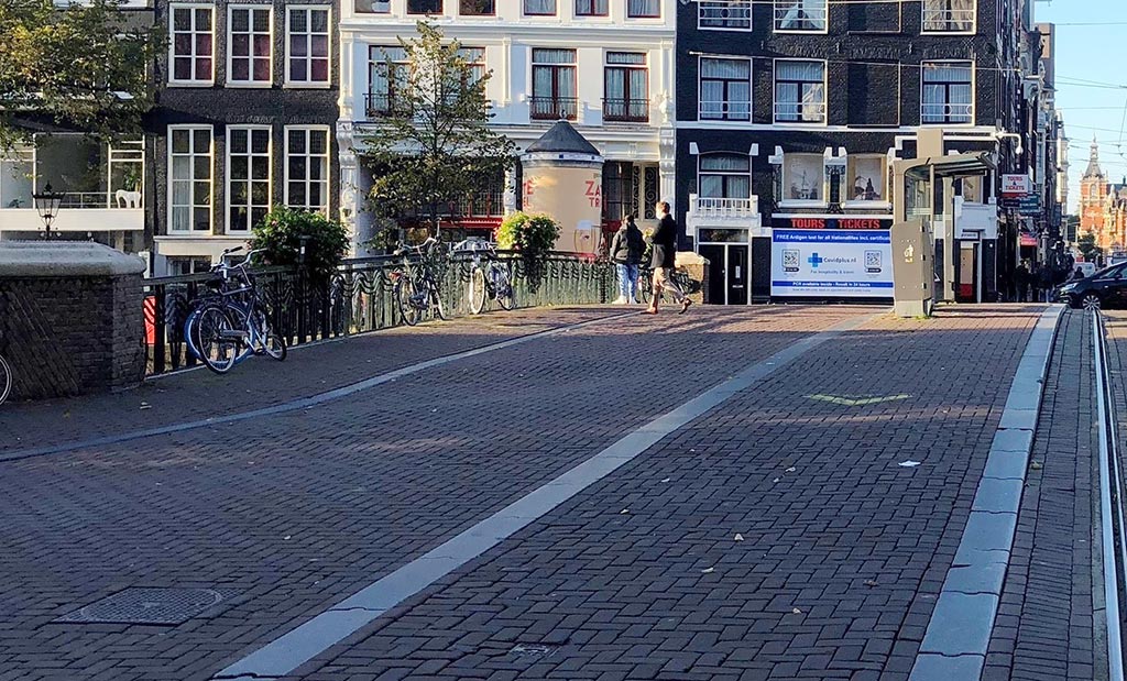 Intersection Keizersgracht and Leidsestraat, Amsterdam